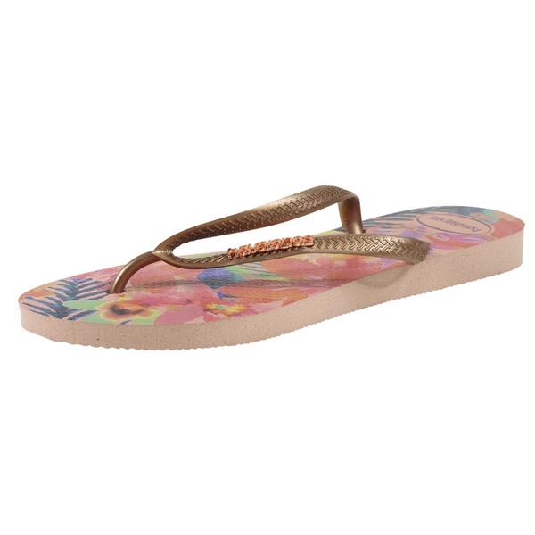  Havaianas Women's Slim Tropical Flip Flops Sandals Shoes 