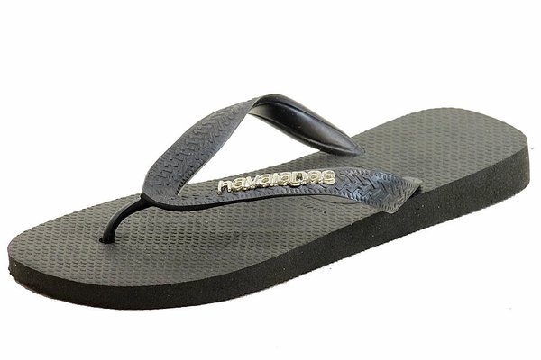  Havaianas Women's Top Logo Metallic Fashion Flip Flops Sandals Shoes 