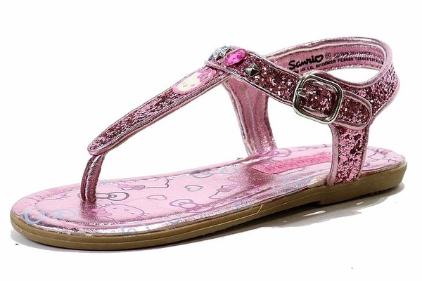  Hello Kitty Girl's HK Lil Shimmer FE8080 Fashion Sandal Shoes 