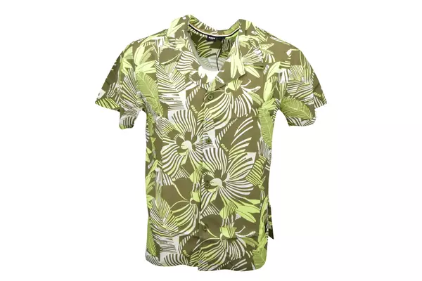  Hugo Boss Beach Short Sleeve Shirt Men's Button Down 