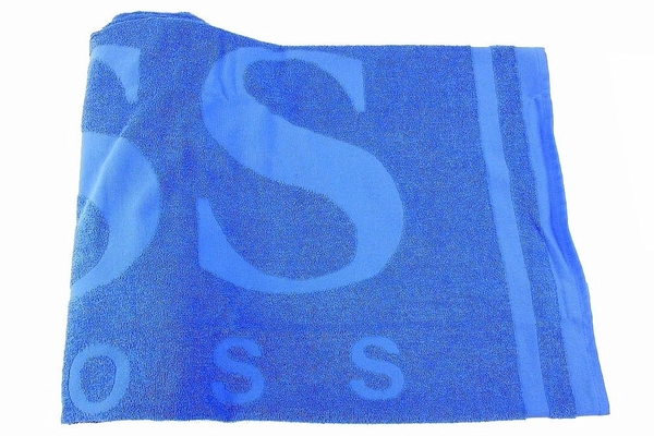  Hugo Boss Embossed Terrycloth Cotton Beach Towel 