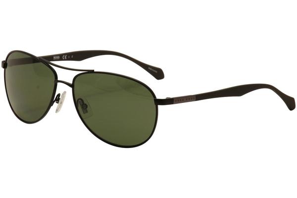  Hugo Boss Men's 0824S 0824/S Stainless Steel Polarized Pilot Sunglasses 