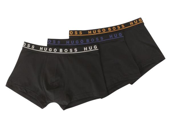  Hugo Boss Men's 3-Pairs Logo Waist Boxers Trunks Underwear 