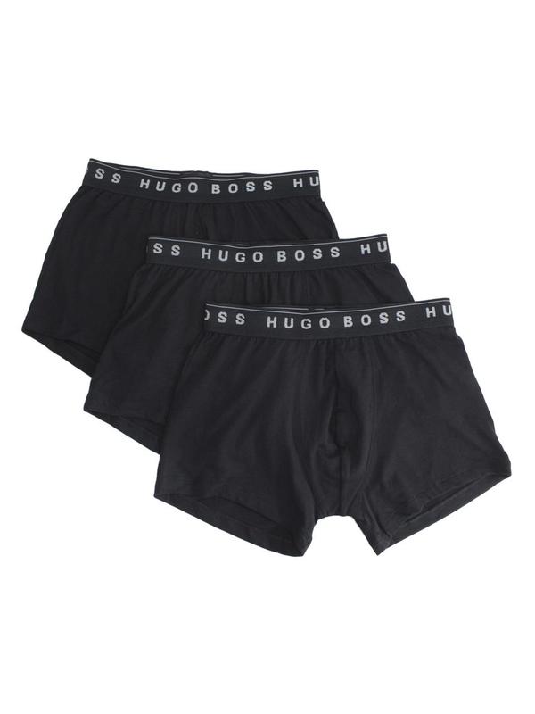  Hugo Boss Men's 3-Pairs Stretch Cotton Boxers Trunks Underwear 