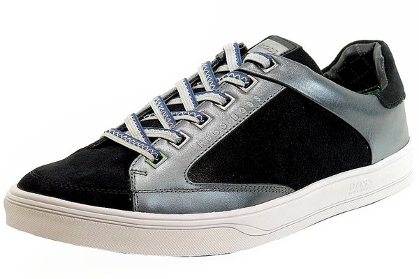  Hugo Boss Men's Athen Lea Fashion Laminated Sneaker Shoes 