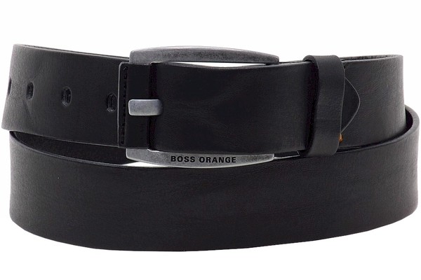  Hugo Boss Men's Bakaba-N Smooth Genuine Leather Belt 