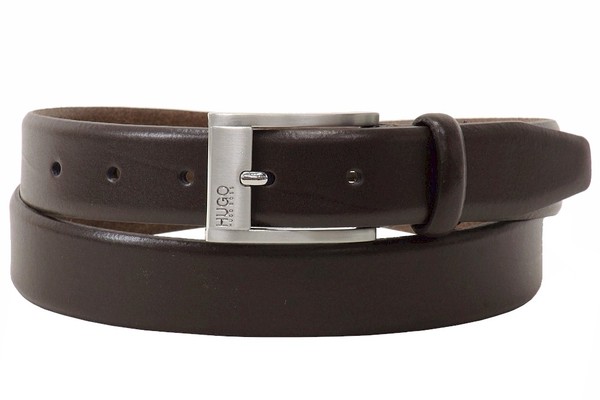  Hugo Boss Men's C-Brandon Leather Belt 