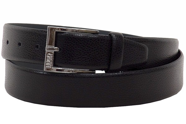  Hugo Boss Men's C-Elloy_Sz35_ltgr Genuine Leather Belt 
