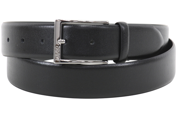  Hugo Boss Men's C-Gorizy Embossed Genuine Leather Dressy Belt 