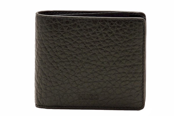  Hugo Boss Men's Ergil Pebbled Leather Bi-Fold Wallet 