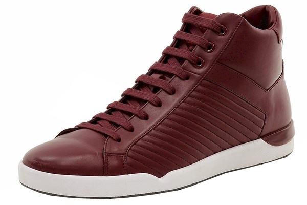  Hugo Boss Men's Fusion_Midc_Itma Fashion High-Top Sneakers Shoes 