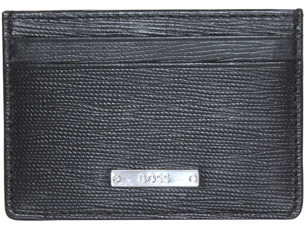  Hugo Boss Men's Gallery-A Wallet Card Holder Genuine Leather 
