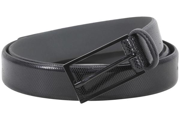  Hugo Boss Men's Gary-P Genuine Textured Leather Belt 