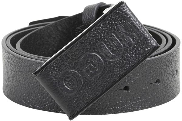  Hugo Boss Men's Glen Logo Plaque Genuine Leather Belt 