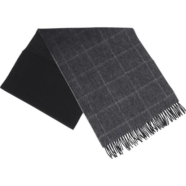  Hugo Boss Men's Hereno Windowpane Reversible Scarf 