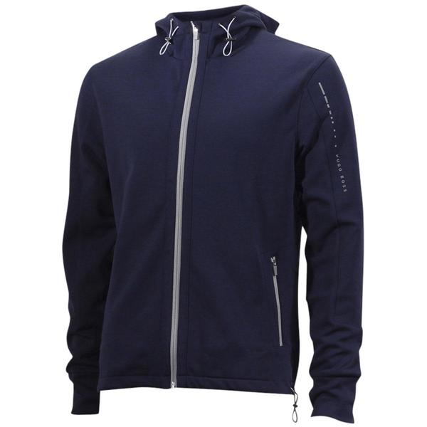  Hugo Boss Men's Japple Long Sleeve Hooded Sweatshirt Jacket 