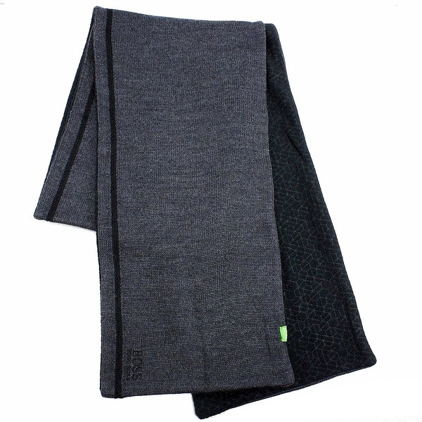  Hugo Boss Men's Knit Fleece Winter Scarf 