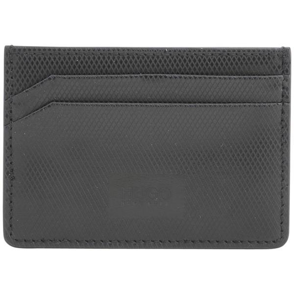  Hugo Boss Men's Mercury-S Leather Card Holder Wallet 
