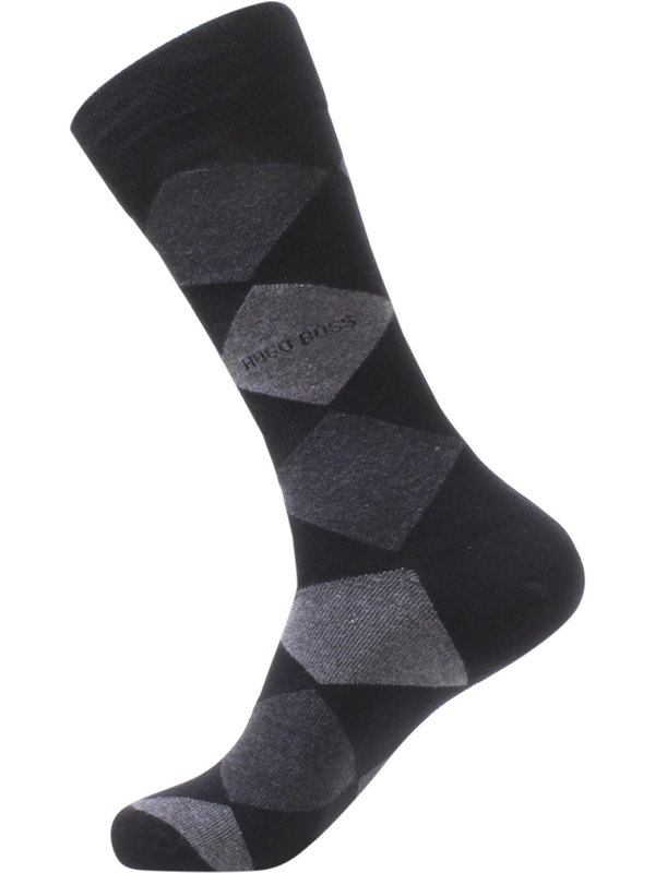  Hugo Boss Men's RS Design Diamond Fashion Socks Sz: 7-13 (One Size) 