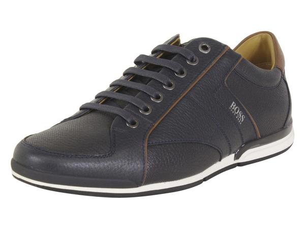  Hugo Boss Men's Saturn Memory Foam Perforated Sneakers Shoes 