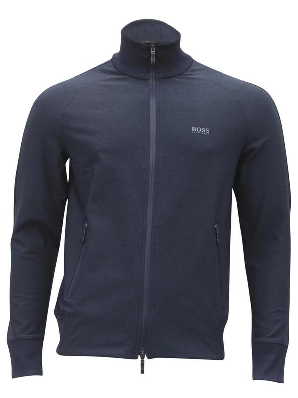  Hugo Boss Men's Sicon Slim Fit Long Sleeve Zip Front Sweatshirt 