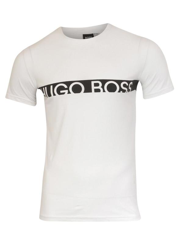  Hugo Boss Men's T-Shirt-RN Short Sleeve Crew Neck Cotton T-Shirt 