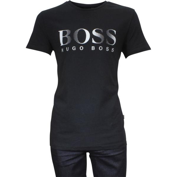  Hugo Boss Men's UV Protection Short Sleeve Crew Neck Cotton T-Shirt 