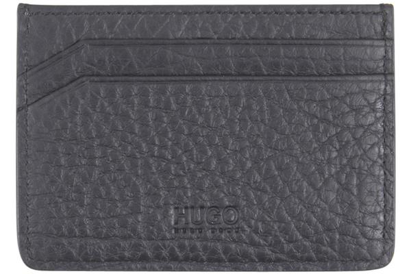  Hugo Boss Men's Victorian-L-S Genuine Leather Card Holder Wallet 