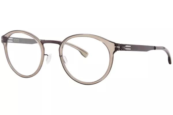  Ic! Berlin Eric-D. Eyeglasses Full Rim Round Shape 