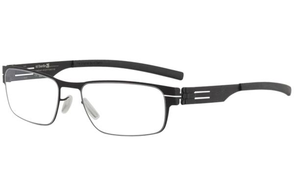  Ic! Berlin Men's Eyeglasses Rast Waved Full Rim Optical Frame 