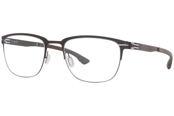  Ic! Berlin The Lone Wolf Large Eyeglasses Men's Full Rim Square Shape 