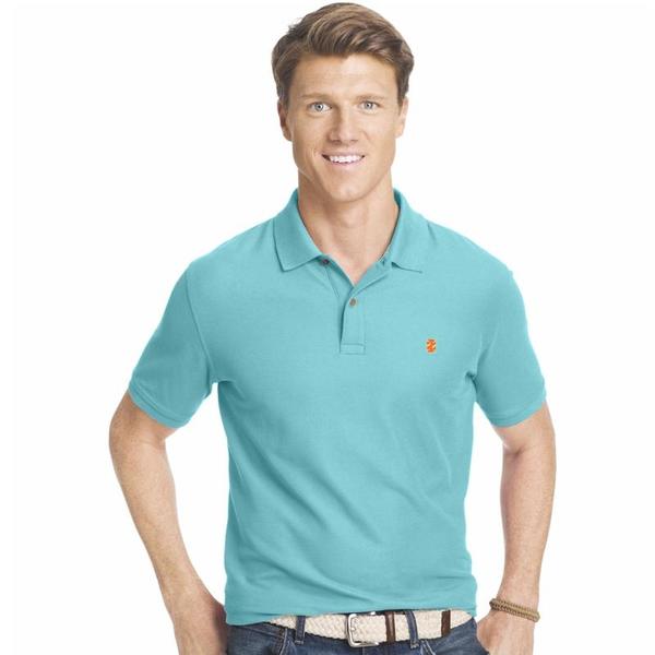  Izod Men's The Advantage Short Sleeve Pique Polo Shirt 