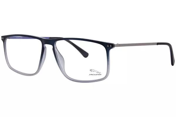  Jaguar 36820 Eyeglasses Men's Full Rim Rectangle Shape 