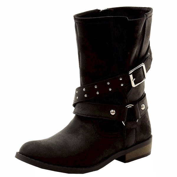  Jessica Simpson Girl's Callie Fashion Moto Boots Shoes 