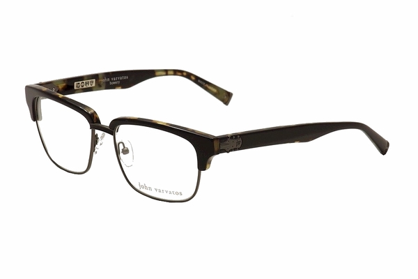  John Varvatos Men's Eyeglasses V153 V/153 Full Rim Optical Frame 