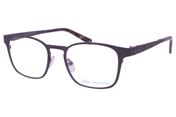  John Varvatos Men's Eyeglasses V156 V/156 Titanium Full Rim Optical Frames 