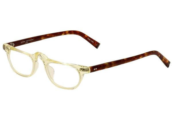  John Varvatos Men's Reading Glasses V804 Full Rim Readers 