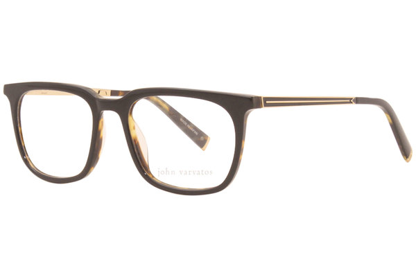  John Varvatos V411 Eyeglasses Men's Full Rim Square Optical Frame 