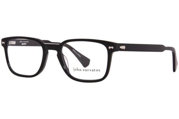  John Varvatos VJV433 Eyeglasses Men's Full Rim Rectangle Shape 