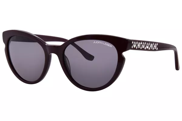  Judith Leiber Couture Virtuoso Sunglasses Women's Cat Eye 