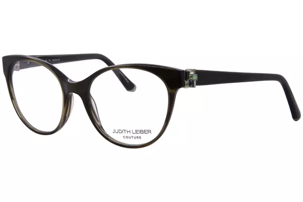  Judith Leiber Couture Womens Equinox Eyeglasses Full Rim Optical Frame 