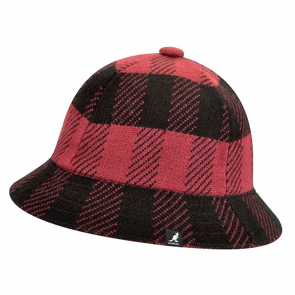  Kangol Men's Frontier Casual Fashion Check Bucket Hat 