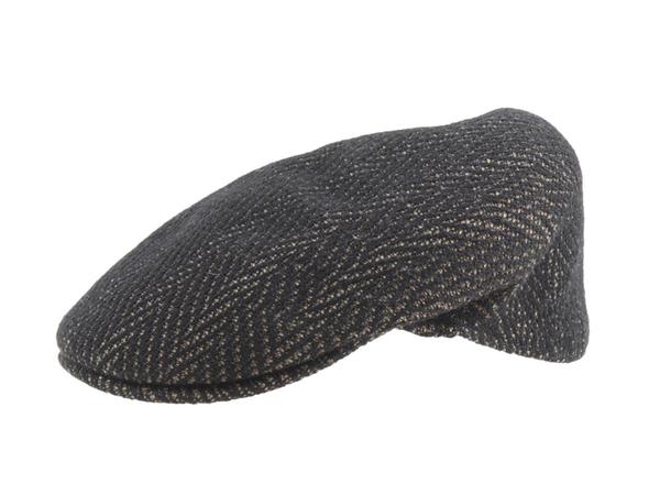  Kangol Men's LG Herringbone 504 Flat Cap Hat 