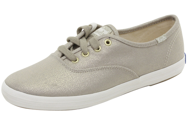  Keds Women's Champion Metallic Gold Sneakers Shoes WF54517 