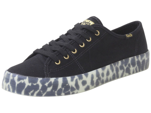  Keds Women's Kickstart Leopard Foxing Sneakers Low Top Shoes 