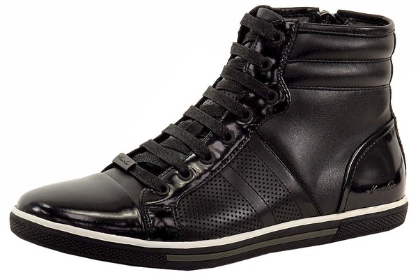  Kenneth Cole Men's Base Down Low High-Top Sneakers Shoes 