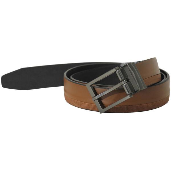  Kenneth Cole Reaction Men's Textured Edge Reversible Belt 