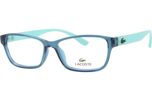  Lacoste L3803B Eyeglasses Youth Kids Girl's Full Rim Rectangle Shape 