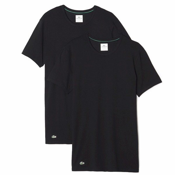  Lacoste Men's 2-Pc Crewneck Stretch Short Sleeve T-Shirt 