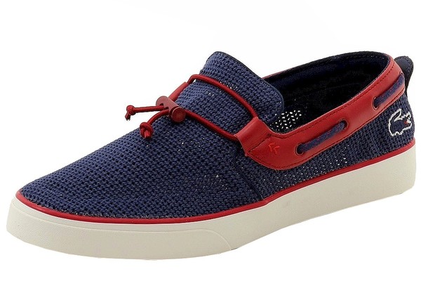  Lacoste Men's Gazon Deck 216 1 Fashion Slip-On Boat Shoes 